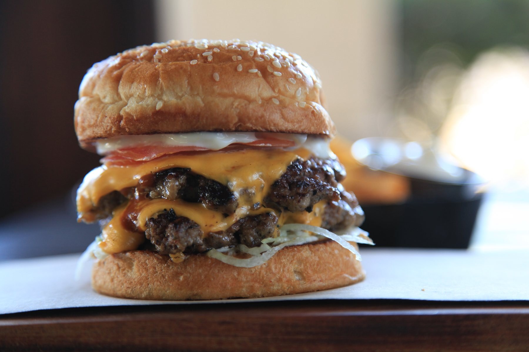 Double beef & cheese